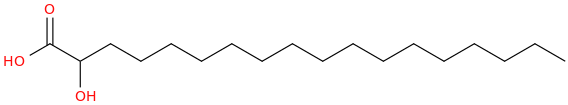 Octadecanoic acid, 2 hydroxy 